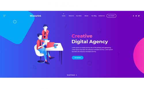 portfolio jasa pembuatan website digital creative 1
